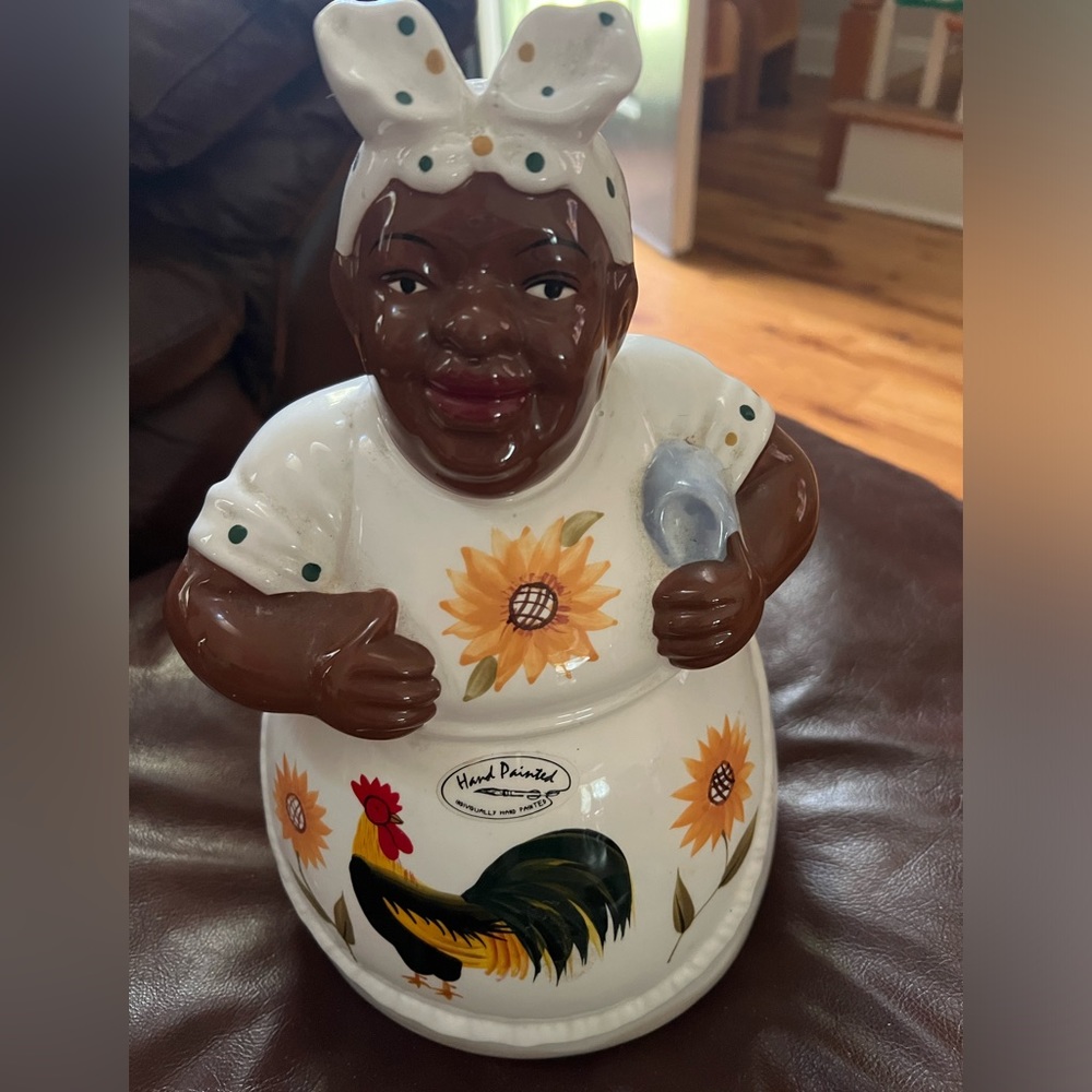 Lady cook cookie jar